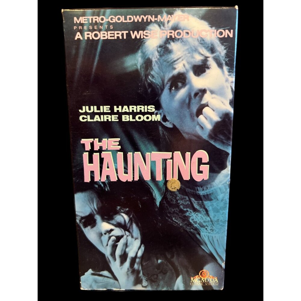 The Haunting 1963 VHS Movie, Julie Harris & Claire Bloom,‎ Horror Movies Scary